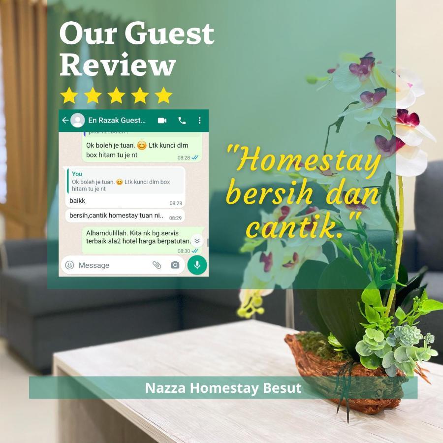 Nazza Homestay Besut With Swimming Pool Kampung Raja Eksteriør billede