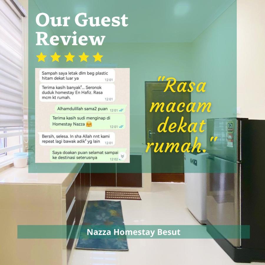 Nazza Homestay Besut With Swimming Pool Kampung Raja Eksteriør billede